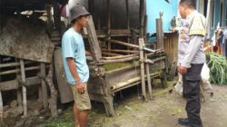 Bhabinkamtibmas Kuripan Dorong Warga Manfaatkan Pekarangan untuk Ketahanan Pangan