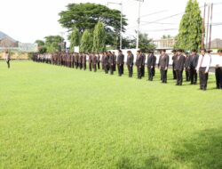 Khidmat Upacara Hari Pahlawan 10 November 2025 di Polres Sumbawa Barat