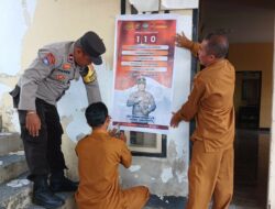 Polsek Gerung Gencarkan Sosialisasi Nomor Darurat 110 di Desa Giri Tambesi