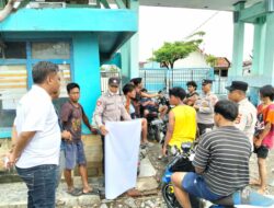 Kapolsek Kawasan Pelabuhan Laut Bima Laksanakan Jum’at Curhat dan Sosialisasi Penerimaan Bintara Brimob Polri