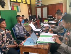Seleksi Awal Bintara Brimob TA 2026, Puluhan Casis Jalani Pengukuran dan Verifikasi di Polres Bima Kota