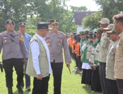 Kapolres Bima Kota Hadiri Apel dan Simulasi Siaga Bencana Tingkat Kota Bima Tahun 2025