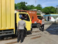 Polsek Kawasan Pelabuhan Lembar Perketat Pengamanan Bongkaran Kapal Padangbai