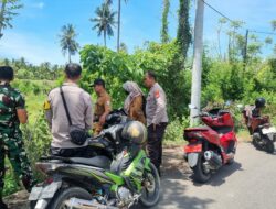 BHABINKAMTIBMAS DESA BANJAR LAKUKAN SAMBANG DESA DAN MONITORING LAHAN PERTANIAN