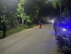 Patroli KRYD Malam Hari, Upaya Satsamapta Polres Bima Memberantas Aksi Balapan Liar dan Potensi Guankamtibmas Lainnya