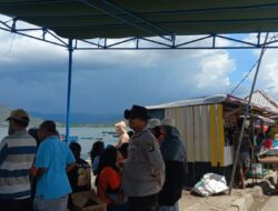 Polsek Poto Tano Lakukan Pengamanan dan Monitoring Balap Sampan Gili Balu Cup