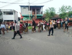 Jamin Ketertiban Arus Lalu Lintas, Polsek Sumbawa Amankan Prosesi Nyongkolan di Brang Biji