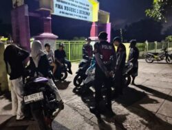 Patroli Dialogis Polres Lombok Barat Jaga Kamtibmas Malam Hari