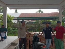 BHABINKAMTIBMAS MONTABARU DAMPAINGI PENYALURAN 9,5 TON BERAS & 1.900 LITER MINYAK GORENG, WARGA APRESIASI KEHADIRAN POLRI