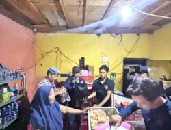 Satresnarkoba Polres Dompu Razia Tempat Hiburan dan Kios Miras, Amankan Puluhan Botol Minuman Keras