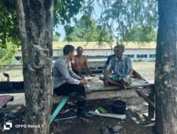 Bhabinkamtibmas Polsek Hu’u Sambangi Warga Nelayan Berprestasi, Perkuat Sinergi Ciptakan Kamtibmas Kondusif