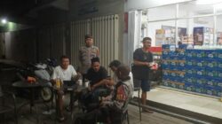 Patroli Rutin Polres Loteng Antisipasi Kenakalan Remaja saat Malam Hari