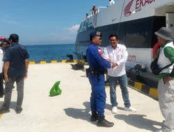 Wisatawan Makin Nyaman, Sat Polairud Polres Lombok Barat Perketat Pengamanan di Pelabuhan Senggigi