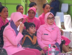 Tangis Empati Ketua Bhayangkari NTB di SLBN 1 Lombok Utara, Suara Anak Berkebutuhan Khusus Menggugah Nurani