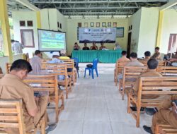 POLSEK PAJO HADIRI SOSIALISASI DAN MUSYAWARAH PROGRAM PARTISIPASI DESA PT STM TAHUN 2026