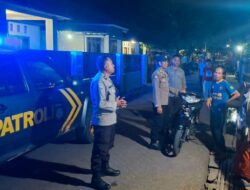 Melalui Patroli Cipkon Polsek Soromandi Antisipasi Potensi Guankamtibmas di Malam Hari