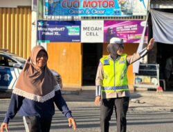 STRONG POINT PAGI, BENTUK PELAYANAN SAT LANTAS POLRES DOMPU UNTUK MASYARAKAT