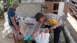 Polsek Gerung Gencarkan Program Ketahanan Pangan