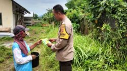 Cara Polsek Labuapi Gerakkan Warga Lombok Barat Mandiri Pangan
