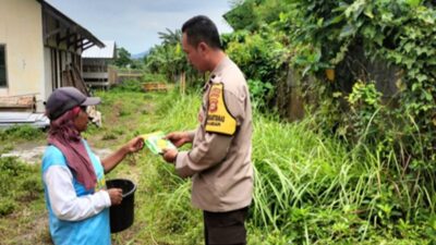 Cara Polsek Labuapi Gerakkan Warga Lombok Barat Mandiri Pangan