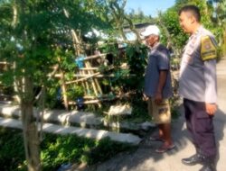 Polsek Labuapi Dorong Warga Manfaatkan Lahan Pekarangan