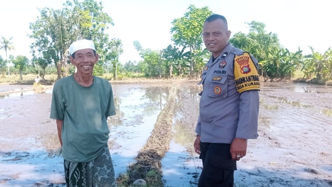 Strategi Polsek Labuapi Perkuat Swasembada Pangan di Kuranji