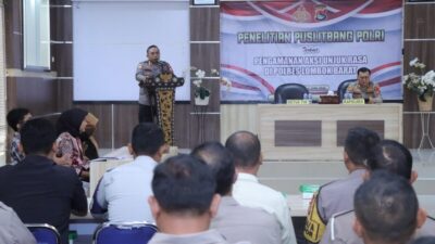 Puslitbang Polri Evaluasi Pengamanan Unjuk Rasa di Lombok Barat