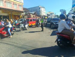 Cegah Kemacetan dan Aksi Kriminal, Sat Lantas Polres Sumbawa Rutinkan Giat Rawan Siang
