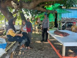 SAT POLAIRUD POLRES DOMPU PERKUAT PELAYANAN DAN PEMBINAAN MASYARAKAT PESISIR