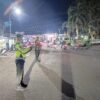 BLUE LIGHT PATROL SATLANTAS POLRES DOMPU WUJUDKAN KAMSELTIBCAR LANTAS DAN CEGAH GANGGUAN KAMTIBMAS