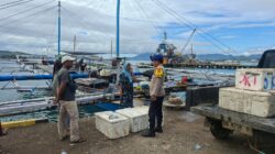 Sat Polairud Polres Bima Kota Gelar Patroli Dialogis Polmas Perairan di Pelabuhan Sape
