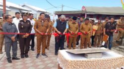 WAMEN PKP RESMIKAN PENATAAN PEMUKIMAN KUMUH TERPADU DOROKARAMA II DI DOMPU, POLRES DOMPU PASTIKAN KEGIATAN BERJALAN AMAN DAN KONDUSIF