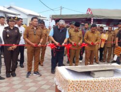 WAMEN PKP RESMIKAN PENATAAN PEMUKIMAN KUMUH TERPADU DOROKARAMA II DI DOMPU, POLRES DOMPU PASTIKAN KEGIATAN BERJALAN AMAN DAN KONDUSIF