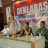 DALAM RANGKA MENYAMBUT HUT BHAYANGKARA SAT RESNARKOBA POLRES DOMPU DEKLARASIKAN KAMPUNG BEBAS NARKOBA