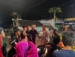 PATROLI MALAM POLRES DOMPU TINGKATKAN KEWASPADAAN, CEGAH AKSI KRIMINALITAS DAN BERIKAN HIMBAUAN KAMTIBMAS KEPADA MASYARAKAT