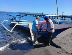 SAT POLAIRUD POLRES DOMPU HADIR MELAYANI MASYARAKAT PESISIR DAN PERKETAT PENGAMANAN AKTIVITAS PELABUHAN CALABAI