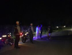 Antisipasi Kejahatan Malam, Polres Lombok Barat Sampaikan Imbauan Humanis di Kerumunan Remaja