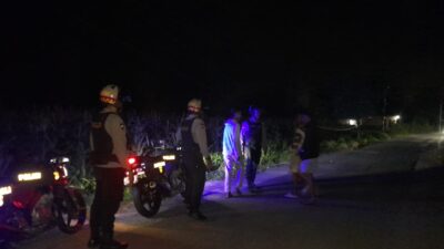 Tekan Kriminalitas 3C, Sat Samapta Polres Lombok Barat Intensifkan Patroli