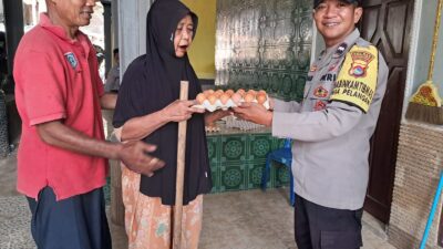 Lewat Program Nutrisi Mantap, Polsek Sekotong Intervensi Gizi Lansia Desa Pelangan