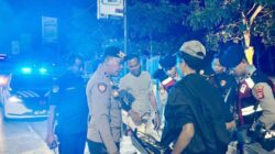 Patroli Rinjani Presisi Polres Bima Kota Jaga Kondusivitas Malam Minggu