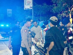 Patroli Rinjani Presisi Polres Bima Kota Jaga Kondusivitas Malam Minggu