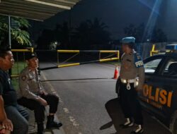 Polsek Labuapi Gencarkan Patroli Malam di Pemukiman Lombok Barat