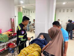 Bus PO Lava Tujuan Bima–Jakarta Alami Kecelakaan di Manggena’e, 11 Penumpang Luka-Luka, Polisi Lakukan Penanganan Cepat