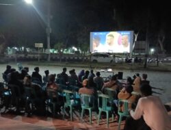 Sinergi TNI-Polri dan Warga, Nobar Piala Dunia 2026 di Taman Bugis Berlangsung Aman dan Kondusif