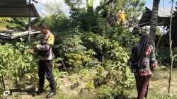 Bhabinkamtibmas Desa Kidang Dorong Warga Manfaatkan Pekarangan dan Jaga Kamtibmas