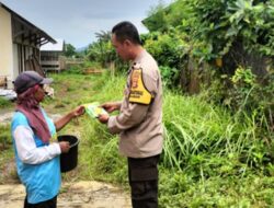 Bhabinkamtibmas Labuapi Turun Tangan, Dorong Kemandirian Pangan Keluarga Lewat Pekarangan Bergizi