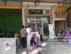 Polsek Pringgarata Perkuat Patroli Objek Vital, Sampaikan Edukasi Kamtibmas dan Pencegahan Karhutla