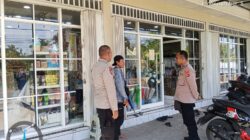 Polsek Pringgarata Perkuat Patroli Dialogis di Kawasan Pertokoan, Ajak Warga Waspadai Kejahatan 3C