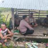 Sambang humanis Bhabinkamtibmas desa konte dorong keamanan dan ketahanan pangan