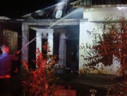 Diduga Sengaja Membakar Rumah Sendiri, Pria di Tarano Alami Luka Bakar Serius